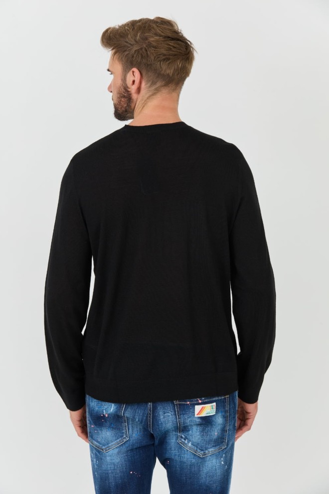 ARMANI EXCHANGE negru bărbați Jumpers jumper