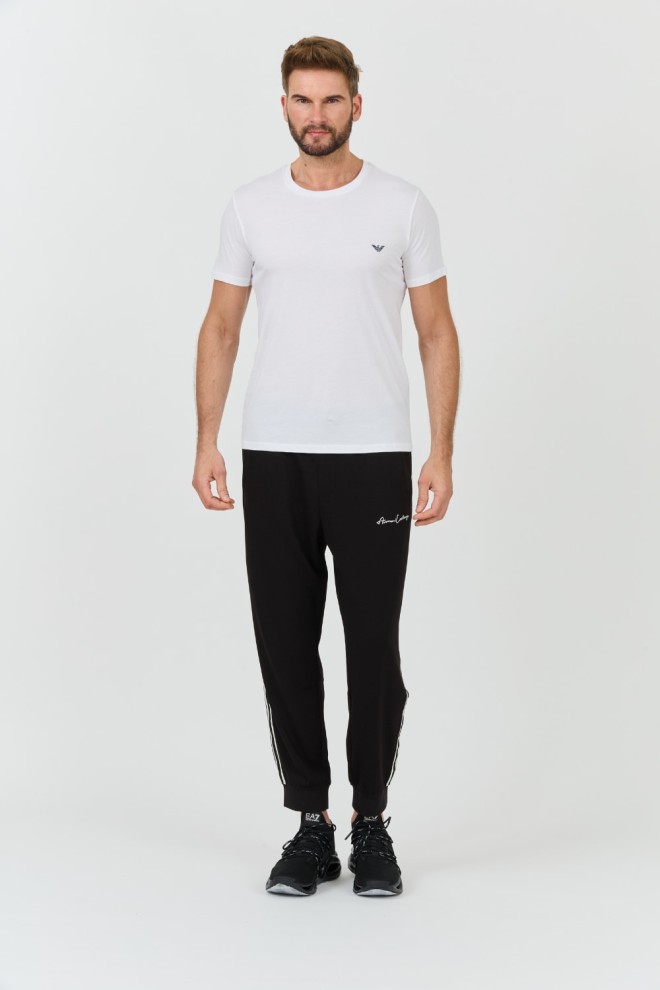 EMPORIO ARMANI Biały t-shirt basique