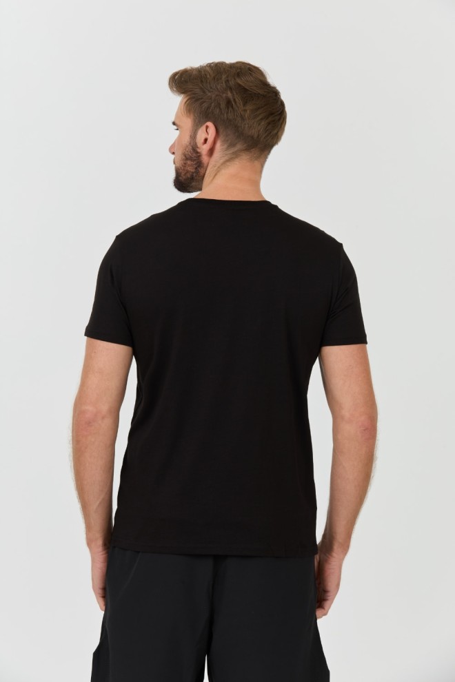 EMPORIO ARMANI Black t-shirt basique