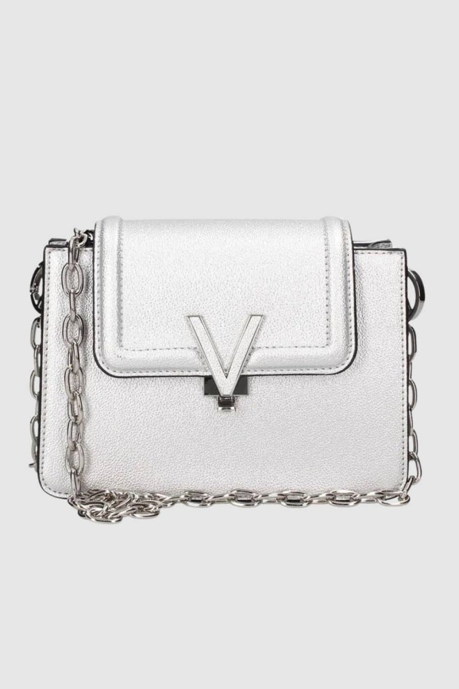 Geantă de mână VALENTINO Silver Queens