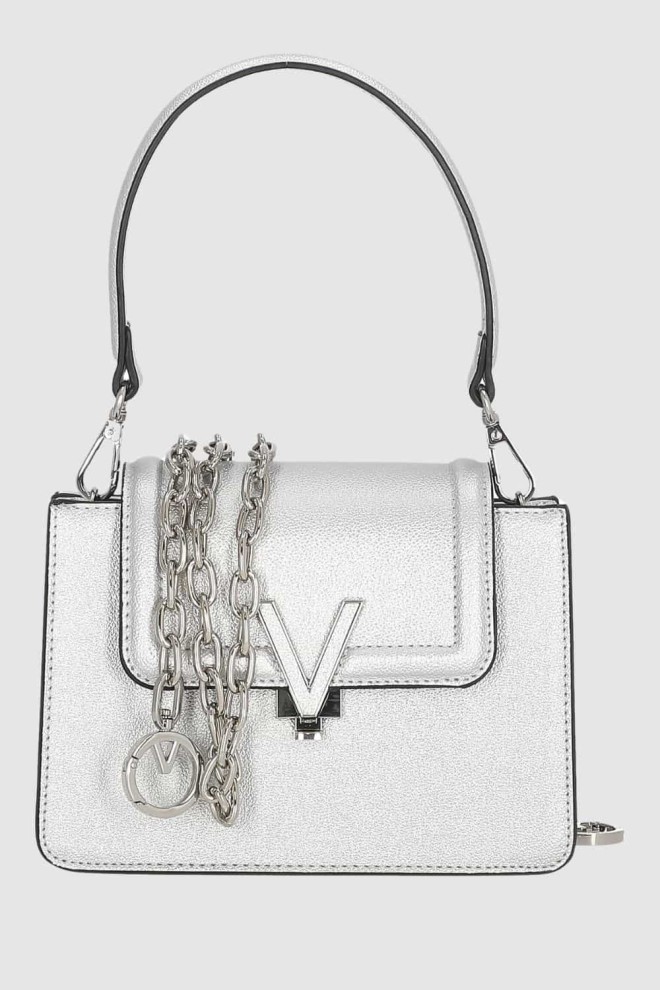Geantă de mână VALENTINO Silver Queens