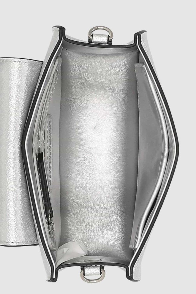 Geantă de mână VALENTINO Silver Queens