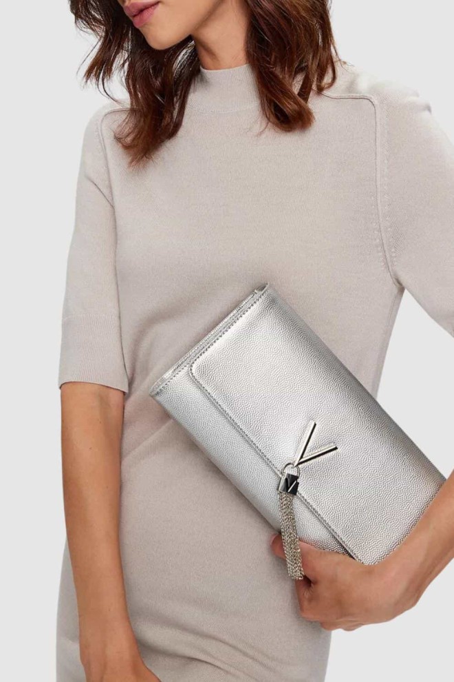 VALENTINO Silver Divina Pochette