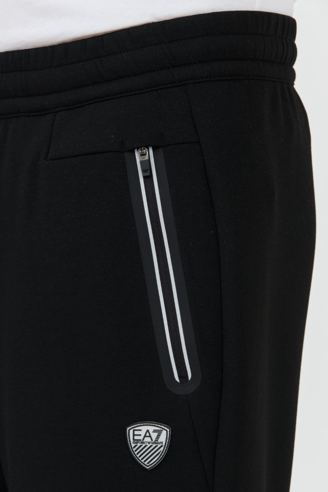 EA7 Black Shorts