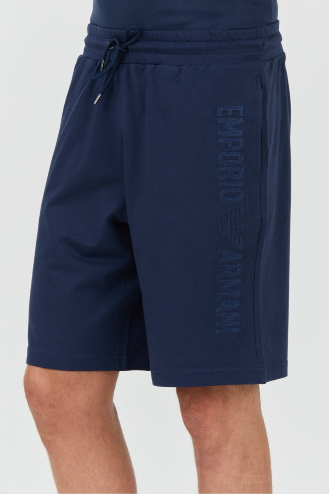 EMPORIO ARMANI Pantaloni scurți bleumarin pentru bărbați