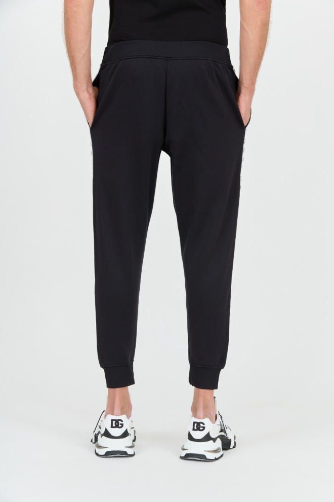 DSQUARED2 Pantaloni de trening negru Relax Dan Fit pentru bărbați