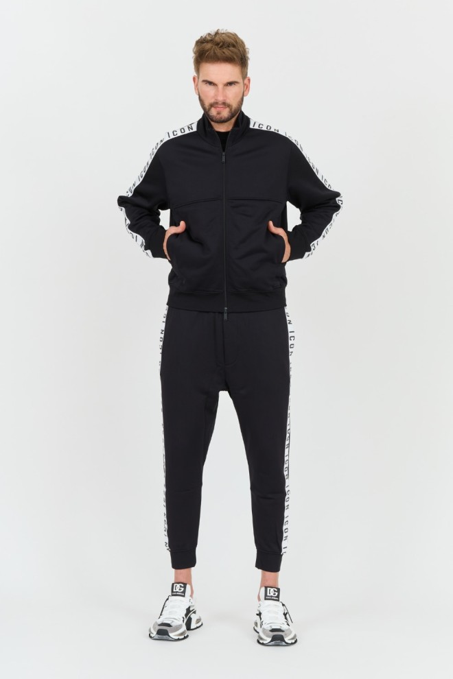 DSQUARED2 Black sweatpants Relax Dan Fit