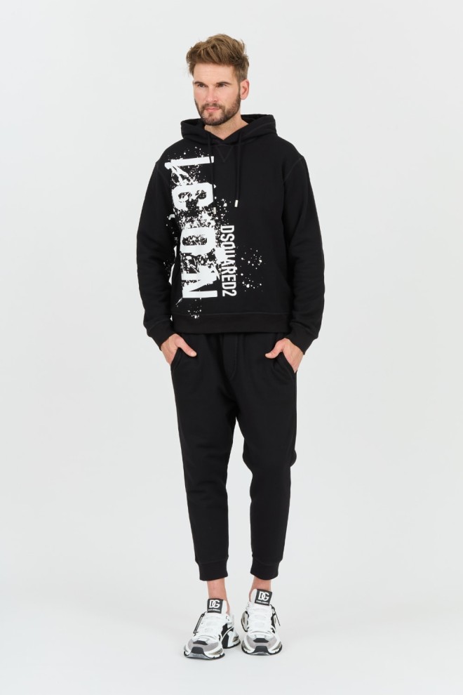 DSQUARED2 Black Ceresio 9 Relax Dan Pant