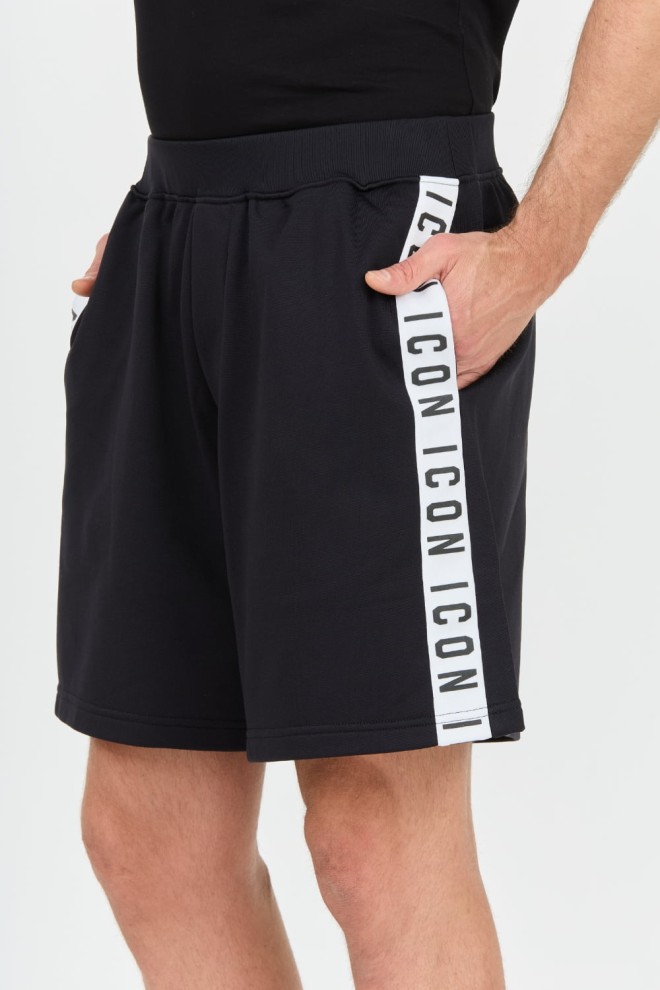 DSQUARED2 Black Relax Fit Shorts