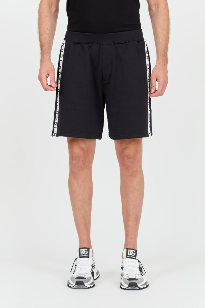 DSQUARED2 Black Relax Fit Shorts