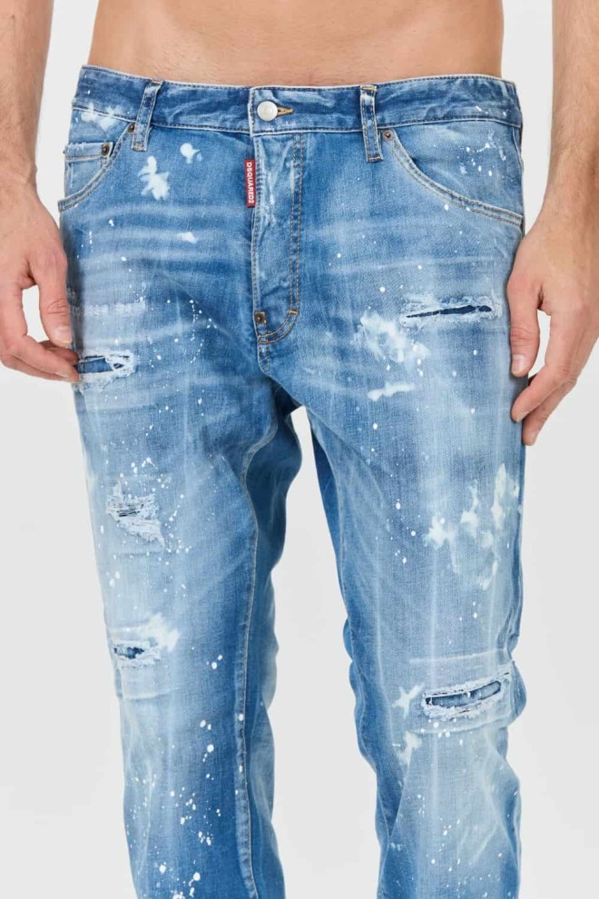 DSQUARED2 Blue Blugi Cool Guy Jean pentru bărbați