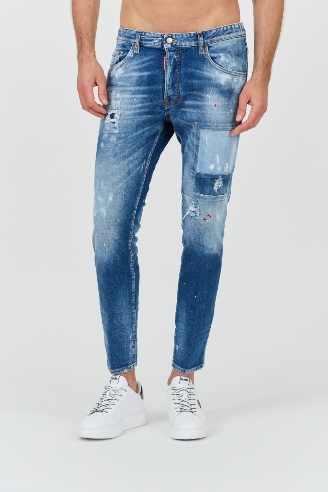 DSQUARED2 Blue Skater Jean Jeans