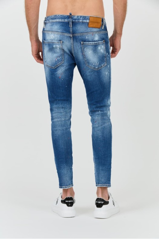 DSQUARED2 Blue Skater Jean...