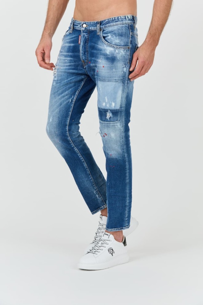 DSQUARED2 Blue Skater Jean Jeans