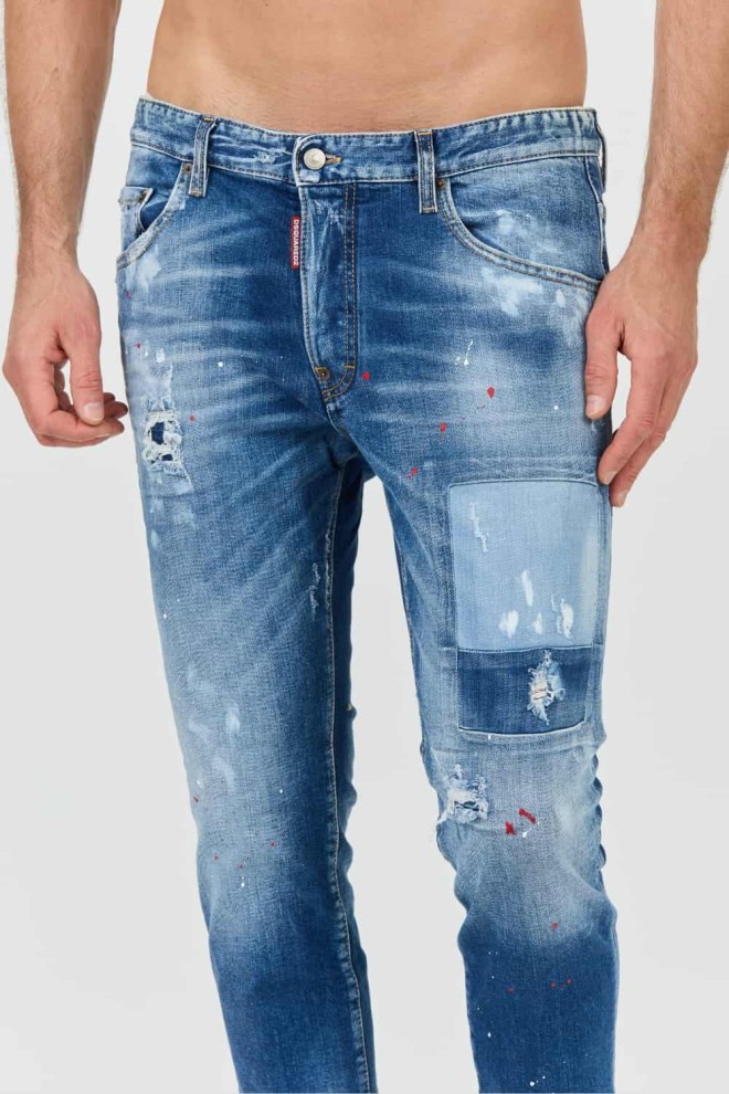 DSQUARED2 Blue Skater Jean Jeans