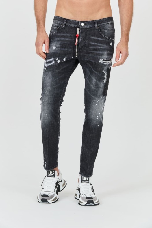 DSQUARED2 Black Skater Jean...