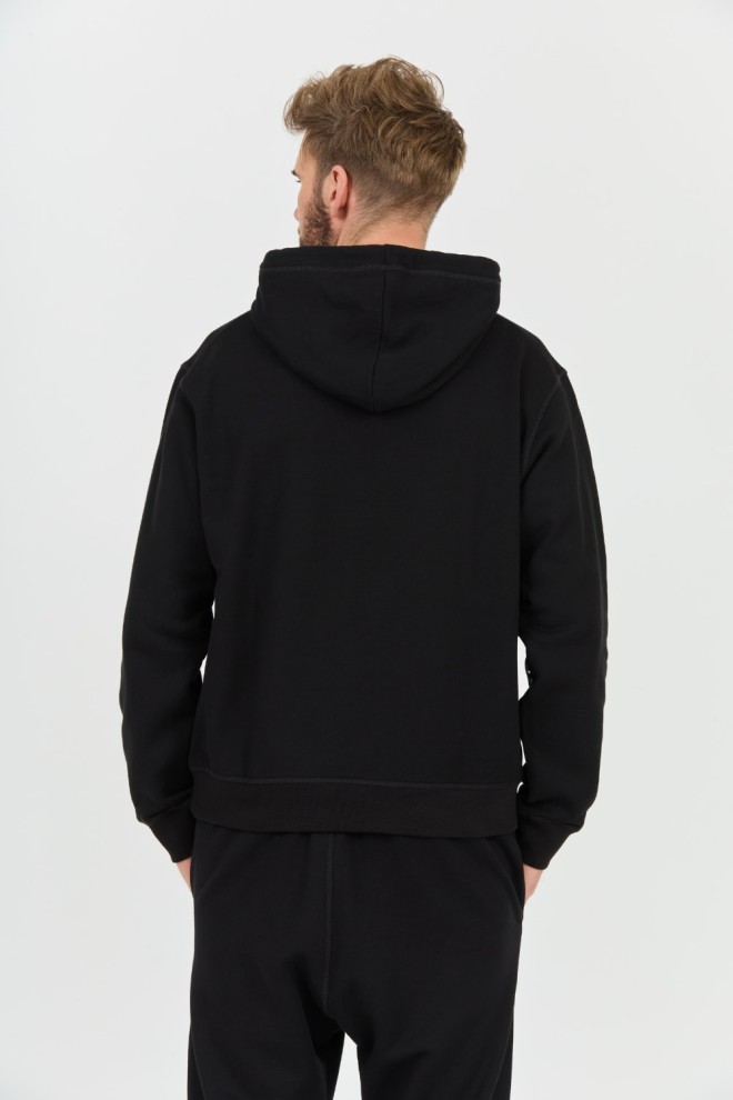 DSQUARED2 Black Icon Splash Cool Fit Hoodie