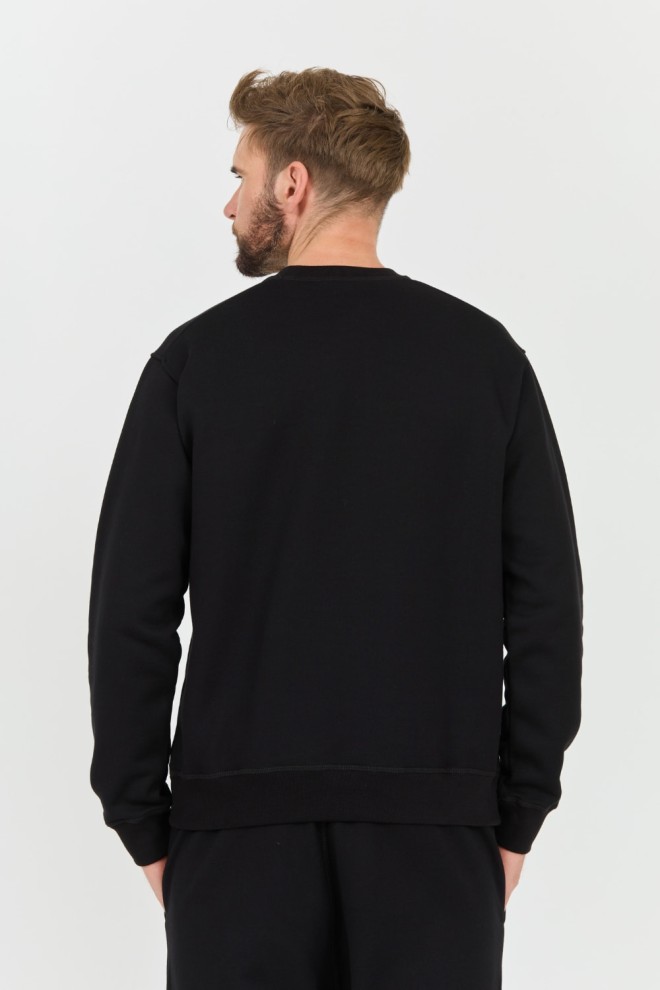 DSQUARED2 Tricou cu guler cret Icon Splash Cool Fit negru pentru bărbați