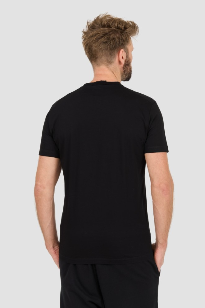 DSQUARED2 Black Icon Blur Cool Fit Tee pentru bărbați