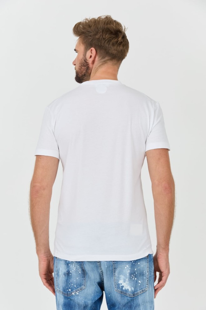 DSQUARED2 White Icon Blur Cool Fit Tee