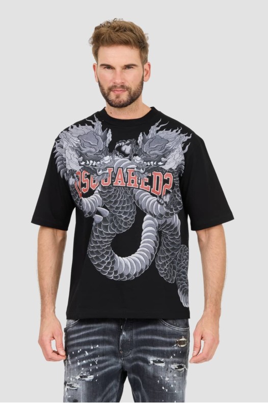 DSQUARED2 Czarny t-shirt...