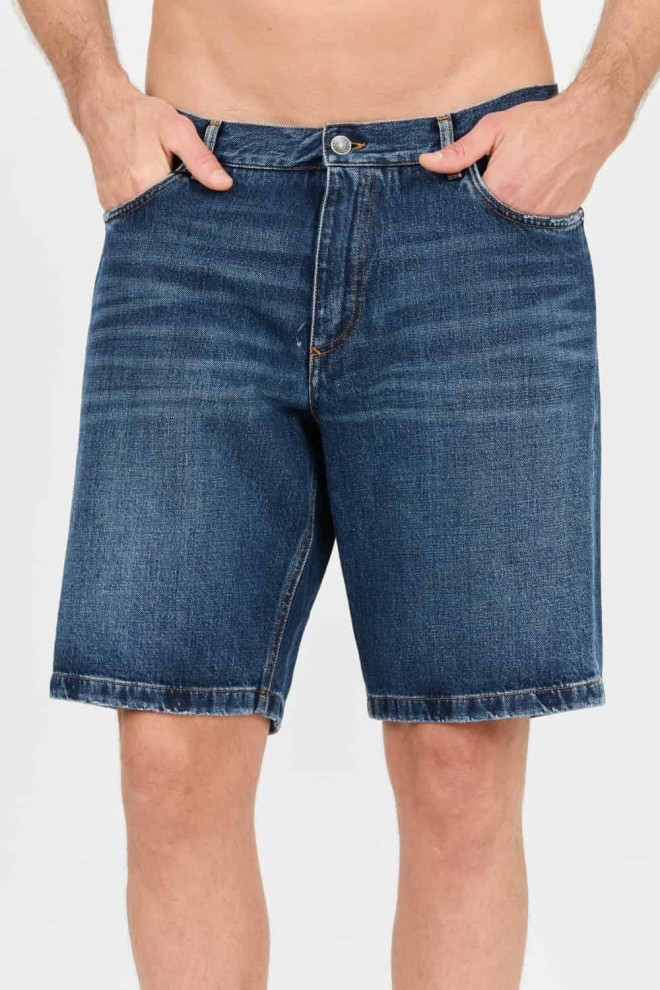 DOLCE & GABBANA Pantaloni scurți din denim pentru bărbați