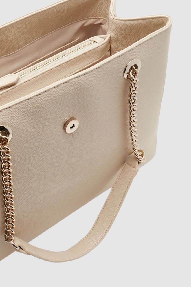 VALENTINO Large beige Divina shopper bag