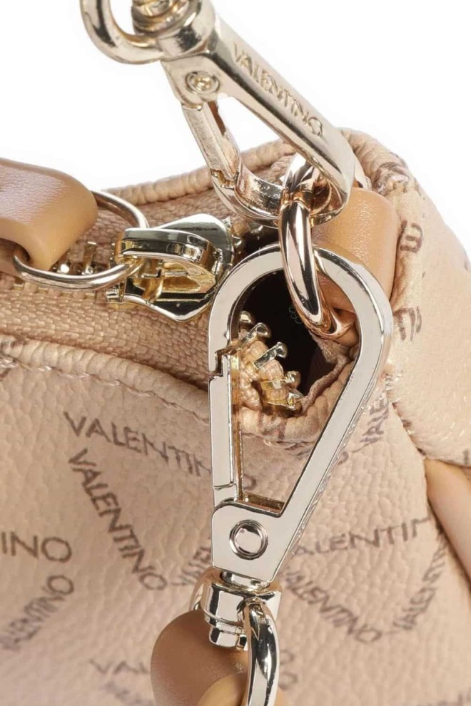 VALENTINO Small beige Liuto letter purse