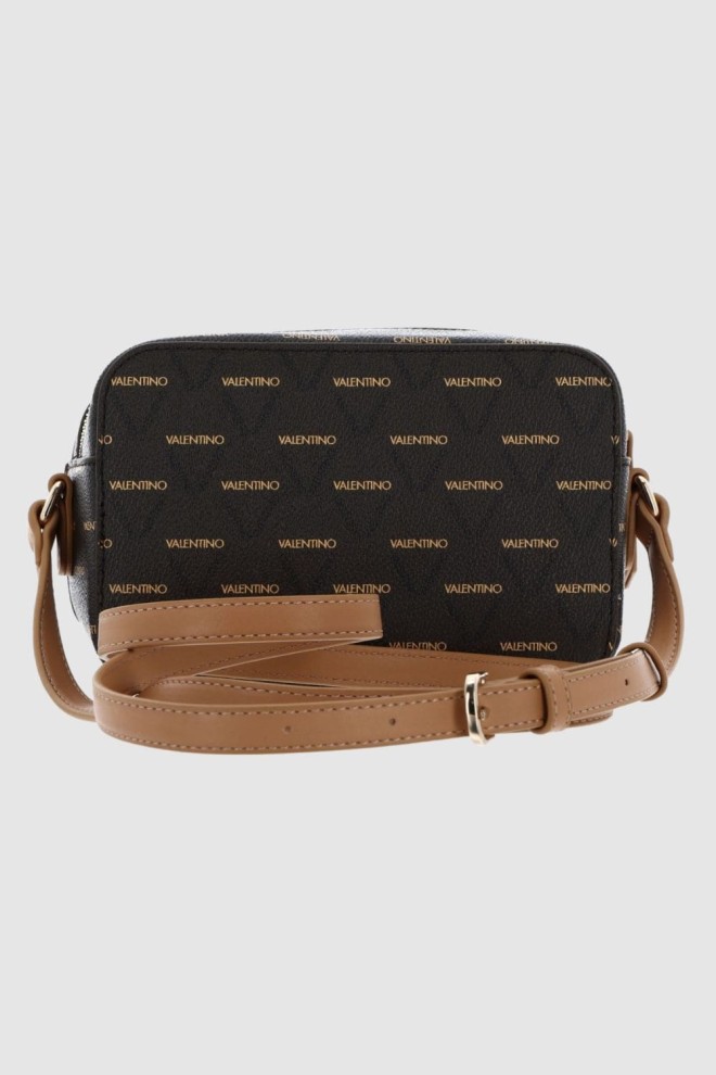 VALENTINO Mała brązowa torebka Liuto Camera Bag