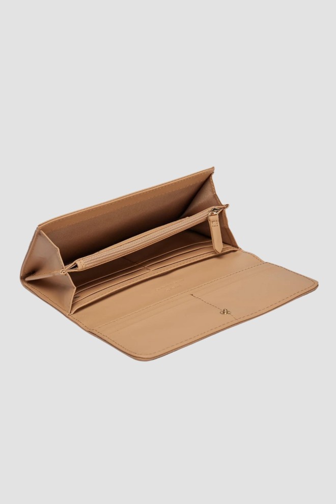 Portofel Brixton bej VALENTINO