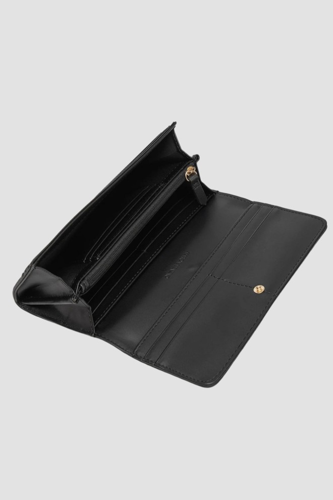 VALENTINO Black Coney Wallet