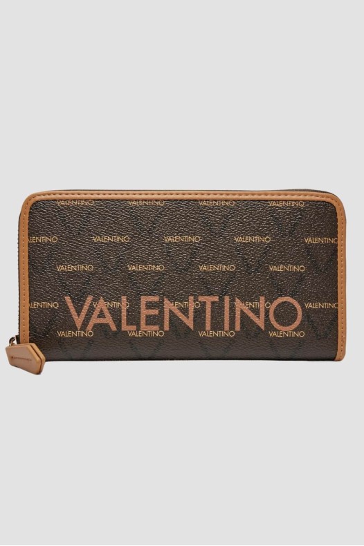 VALENTINO Brown Liuto Wallet