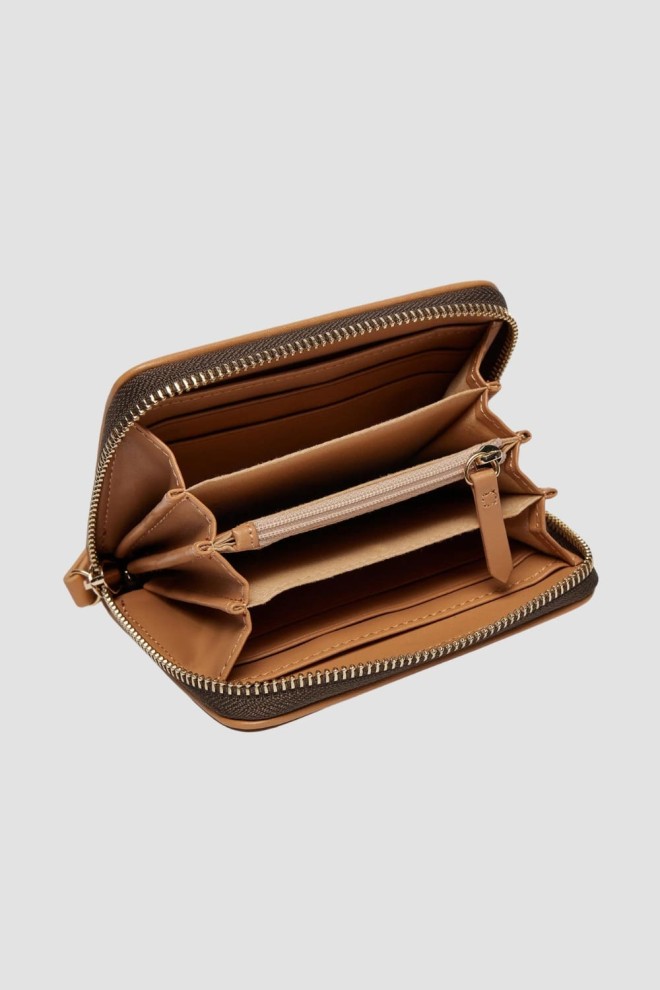 VALENTINO Portofel mic maro Liuto