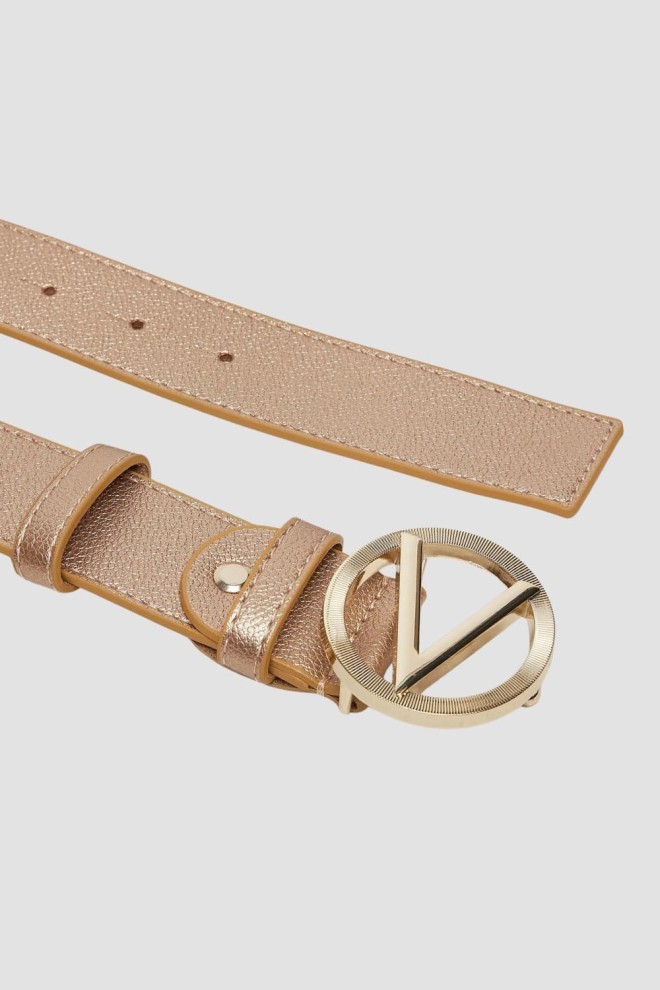 VALENTINO Gold Hampton Belt