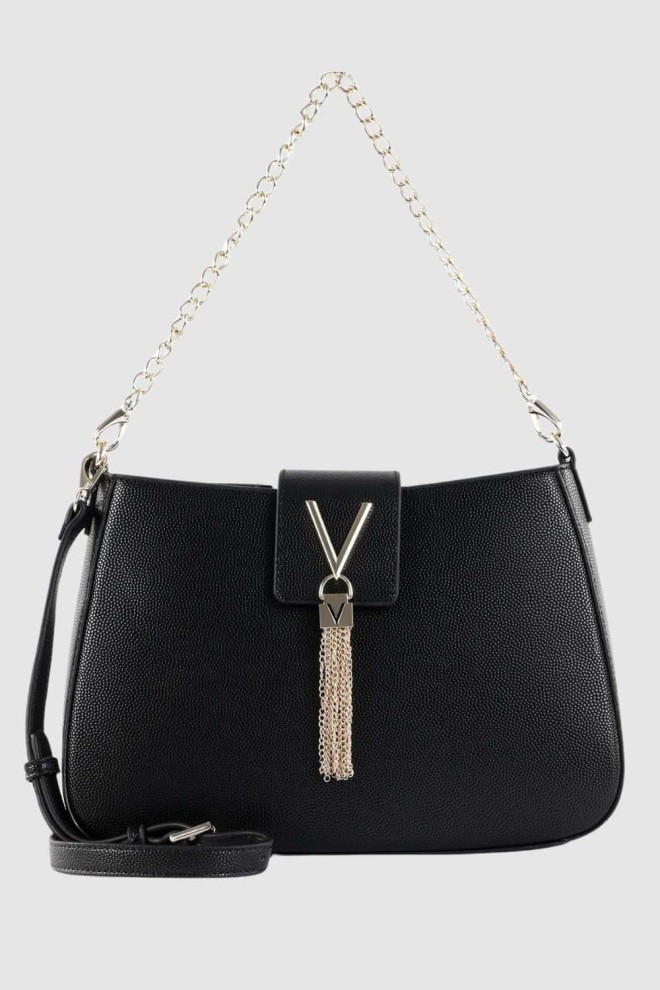 VALENTINO Negru Divina Letter Bag