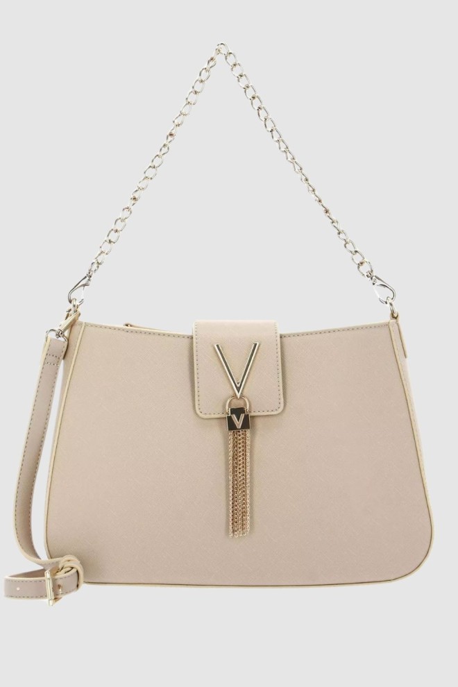 VALENTINO Cream Divina SA Letter Bag