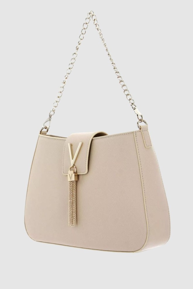 VALENTINO Cream Divina SA Letter Bag