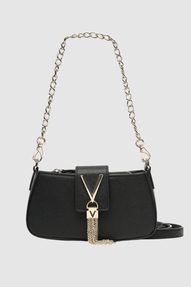 VALENTINO Small black Divina SA clutch bag