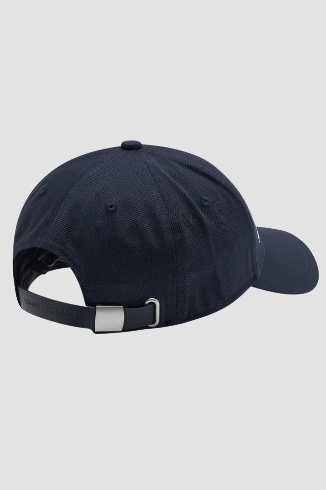 ARMANI EXCHANGE Navy blue baseball cap