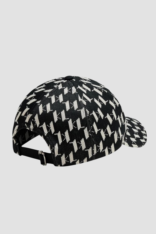 KARL LAGERFELD Black cap K/monogram