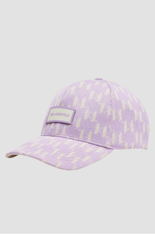 KARL LAGERFELD Purple cap...