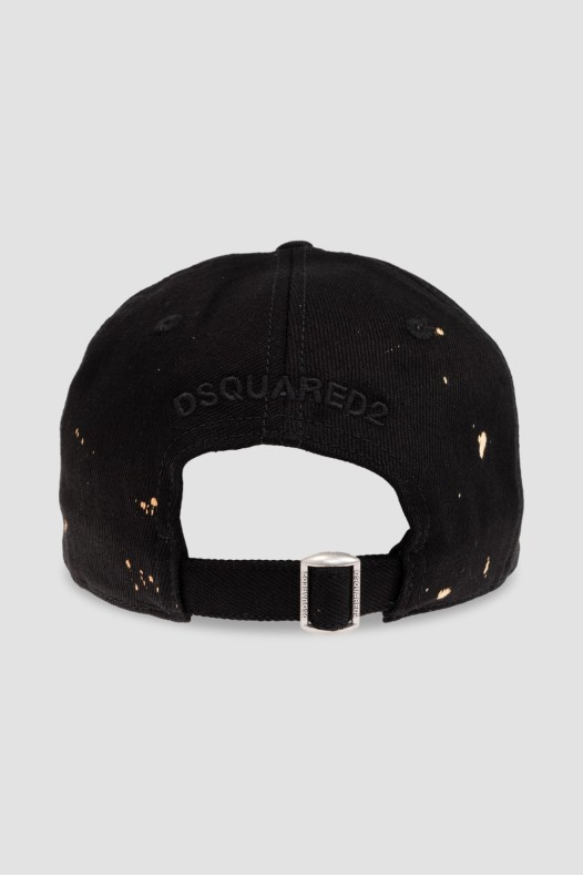 DSQUARED2 Black baseball cap