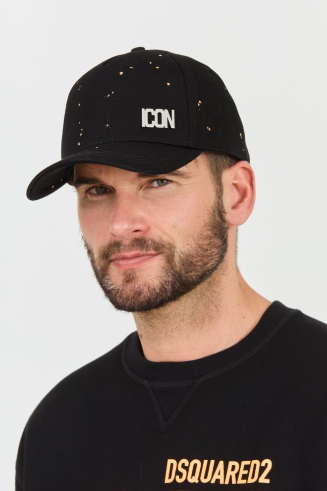 DSQUARED2 Șapcă de baseball neagră