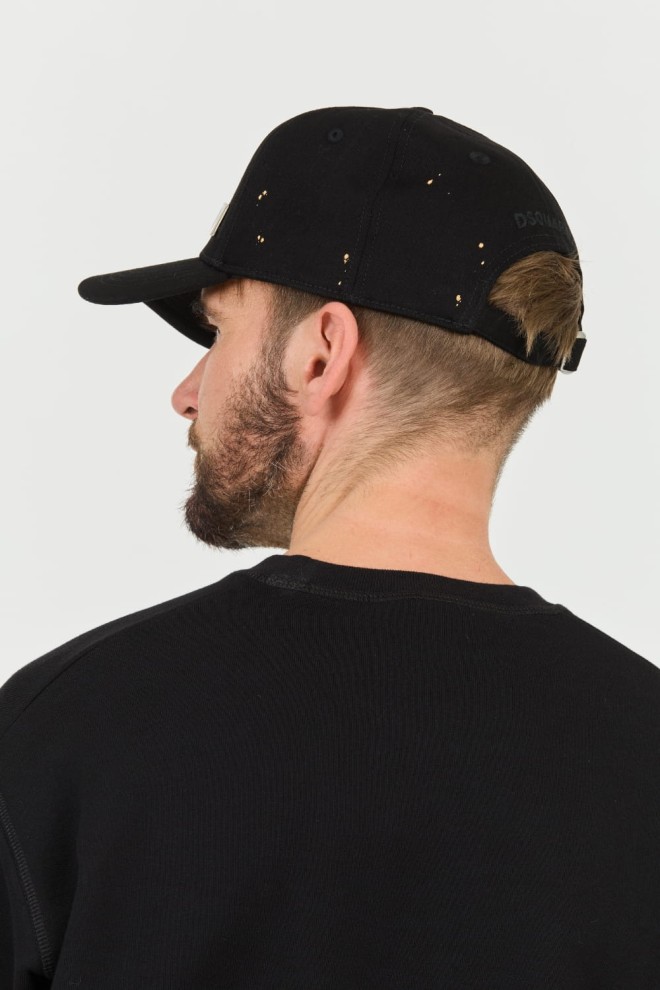 DSQUARED2 Black baseball cap