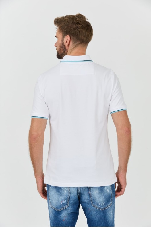 GUESS White Polo Lyle