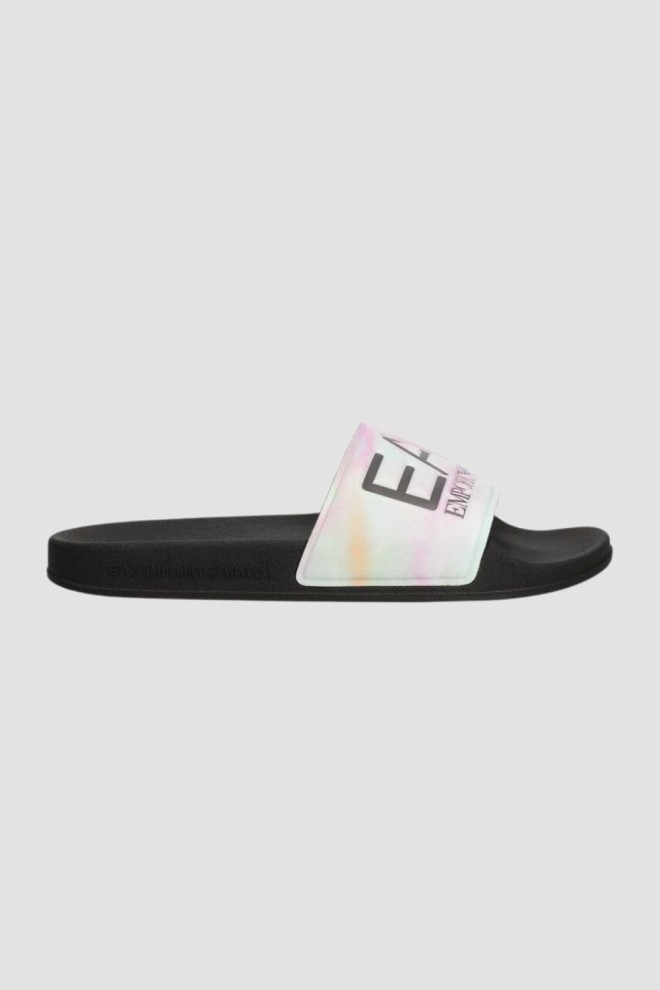 EA7 EMPORIO ARMANI Wielokolorowe klapki Flip flops