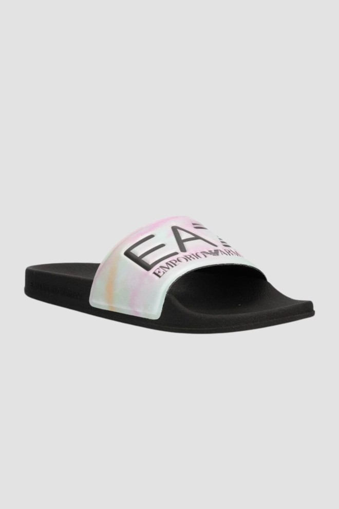 EA7 EMPORIO ARMANI Wielokolorowe klapki Flip flops