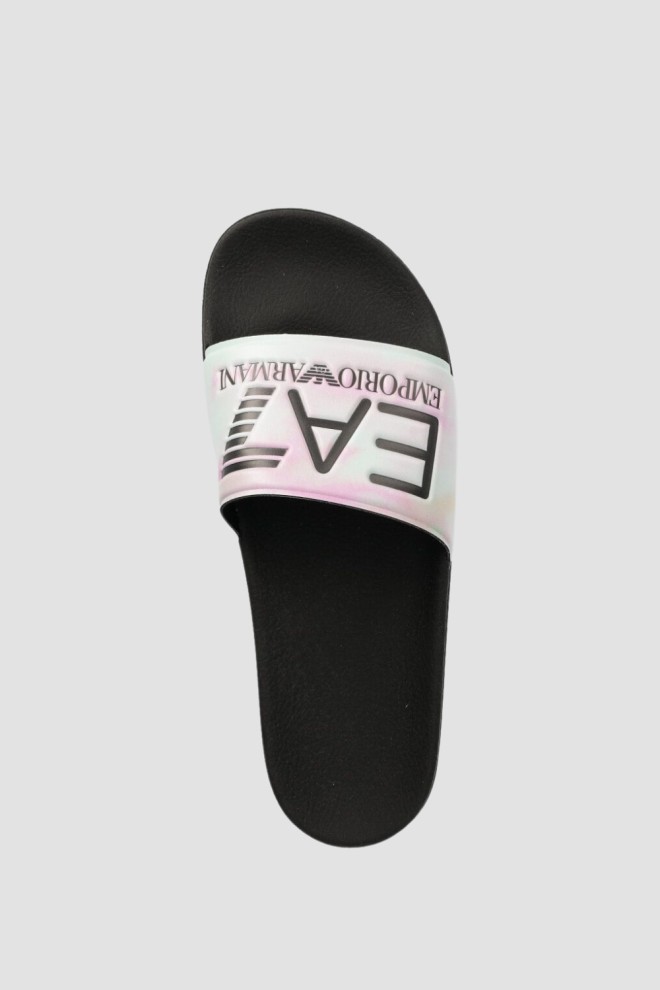 EA7 EMPORIO ARMANI Wielokolorowe klapki Flip flops