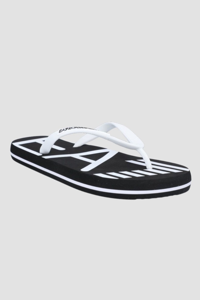 EA7 EMPORIO ARMANI Flip flops negru
