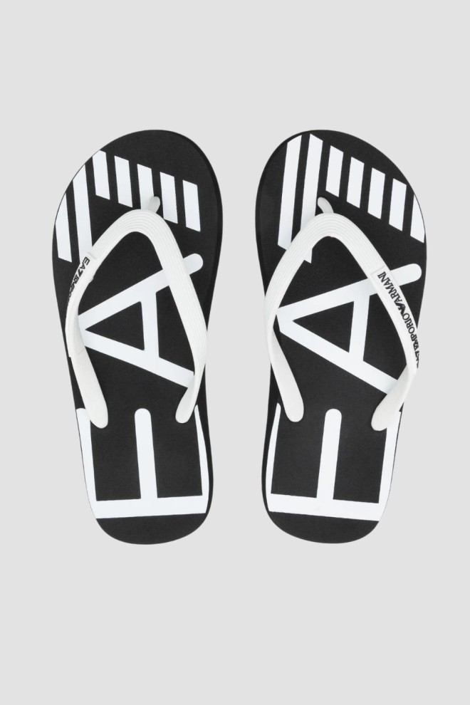 EA7 EMPORIO ARMANI Flip flops negru